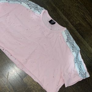 distressed LF crop top